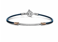 Pulsera Baraka Hombre in Oro rosa Diamante 0.26 Ct BR36001RODB200026 - BR36001RODB200026